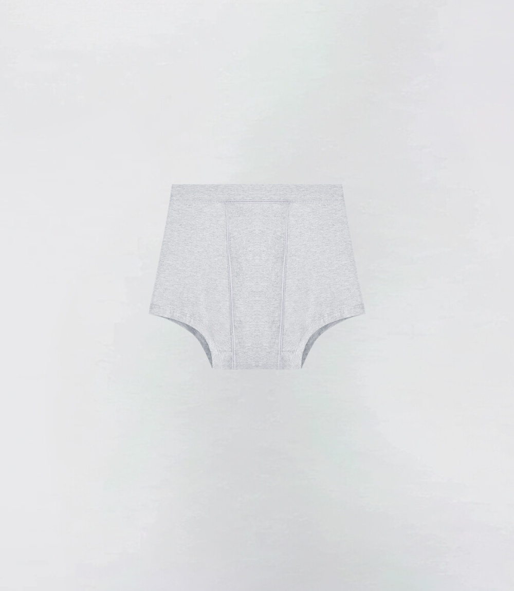 Boyshort in grijs, productfoto – Maysa