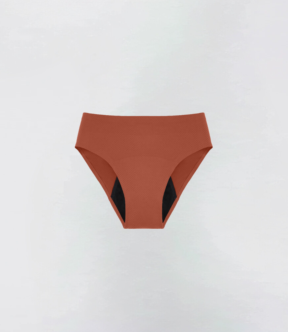 High Waisted Active in terracotta, productfoto – Maysa