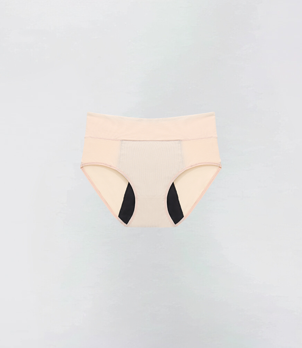 Hiphugger in beige, productfoto – Maysa