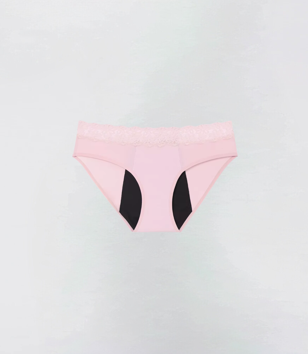 Brief Bloem kant in roze, productfoto – Maysa